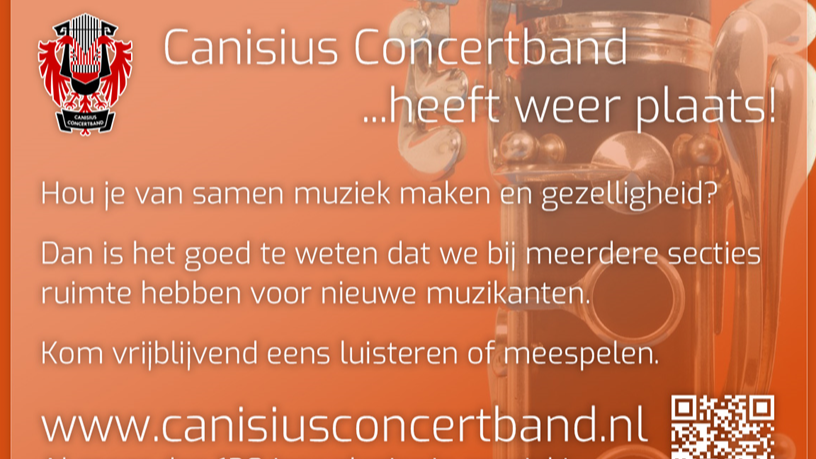 Canisius Concertband heeft plaats