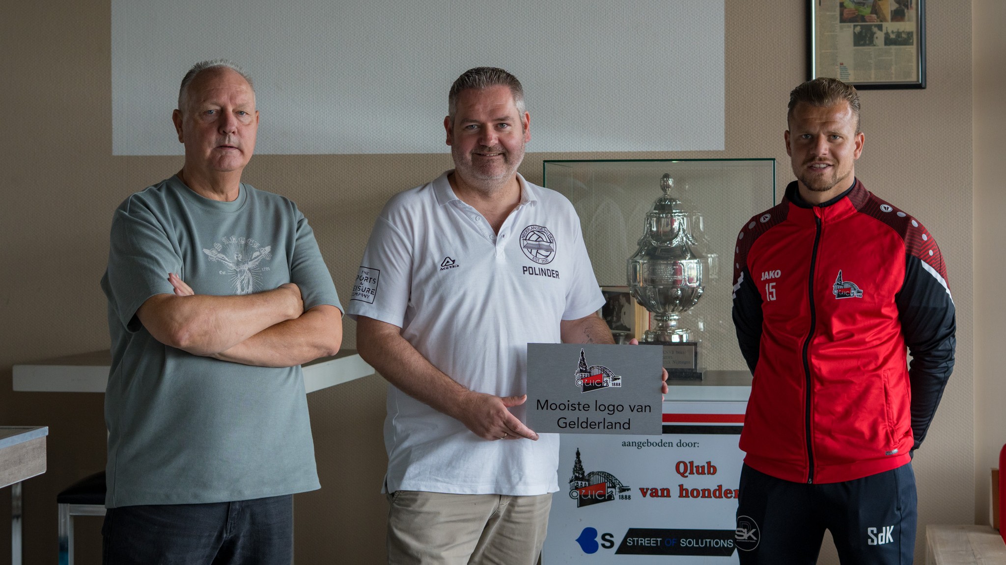 Quick 1888 heeft het mooiste clublogo van Gelderland