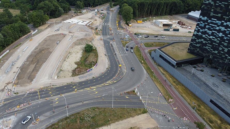 Jonkerbosplein tijdelijk helemaal dicht