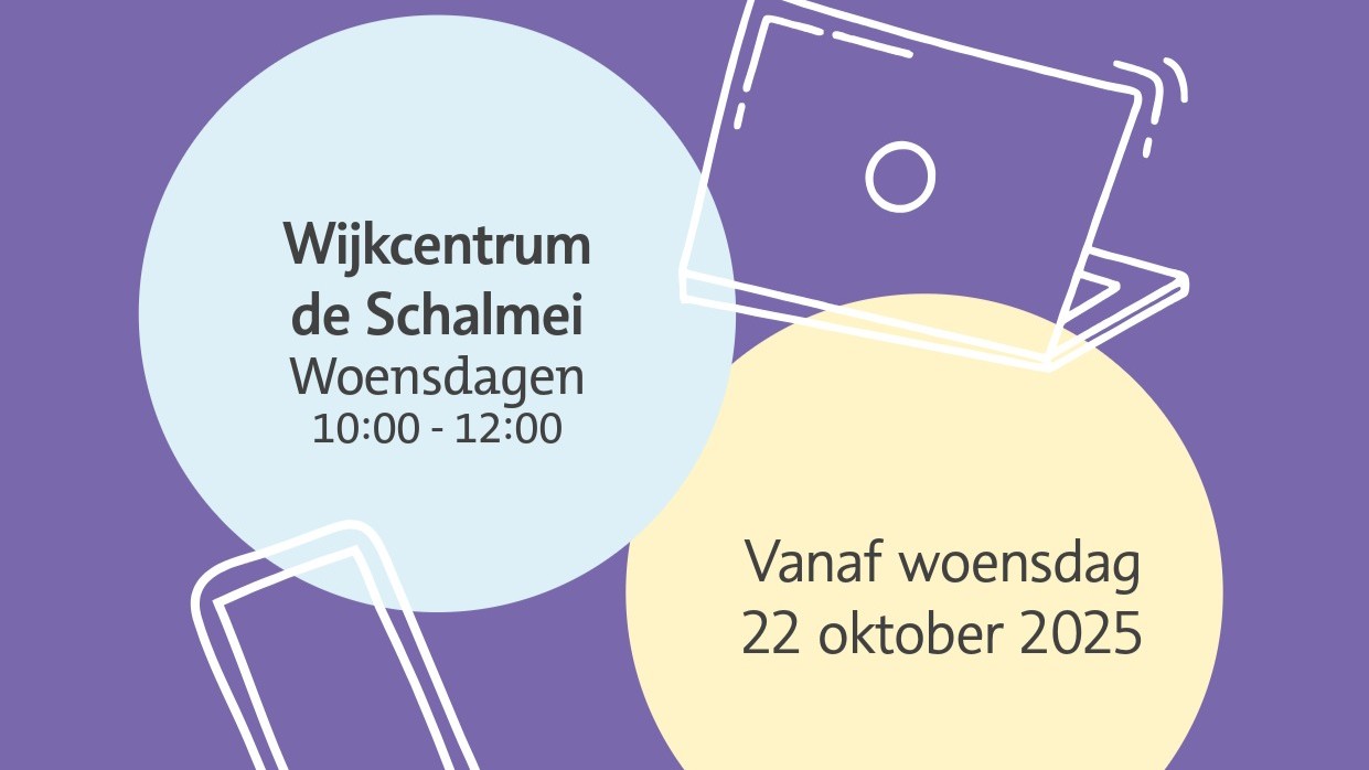 Digitaal Café in wijkcentrum de Schalmei